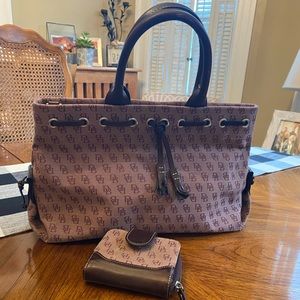 Vintage Dooney & Bourke Bag & Wallet